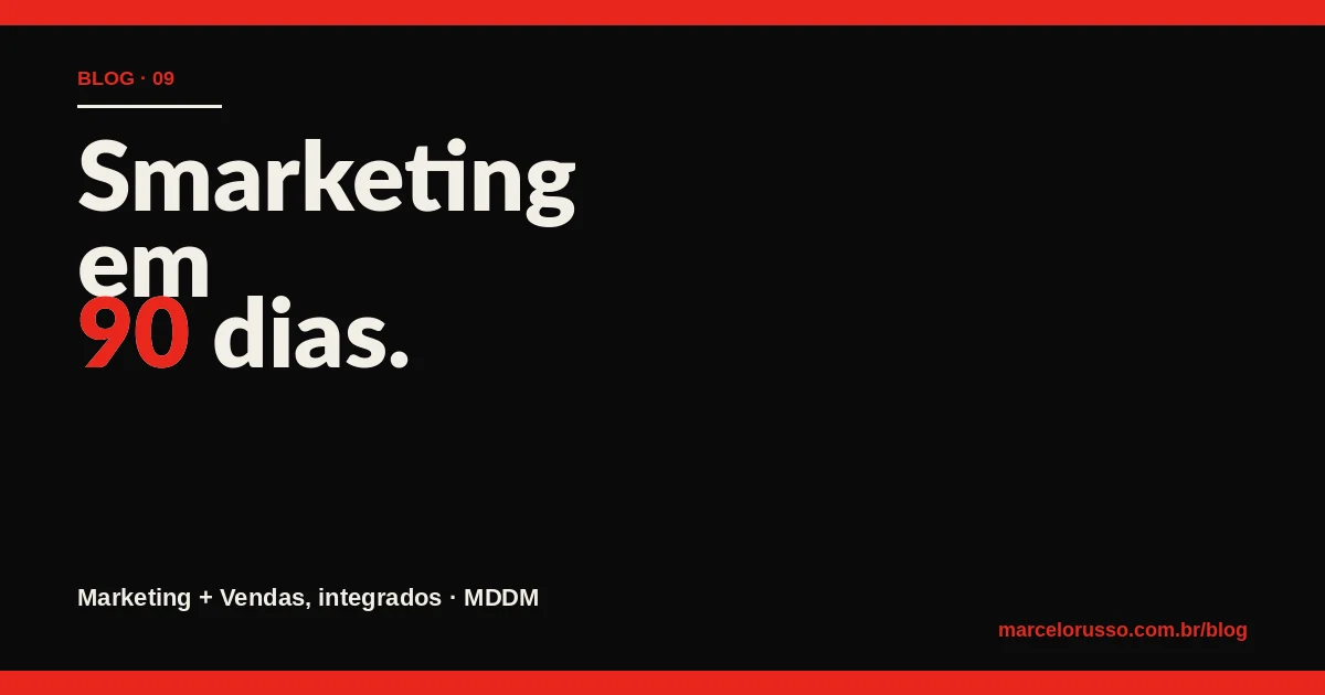 Smarketing em 90 dias